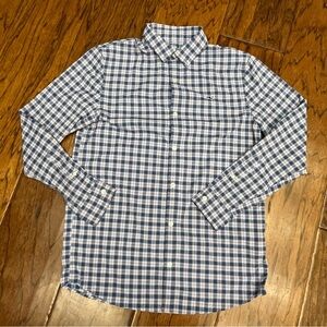 Vineyard vines men’s performance plaid button down shirt